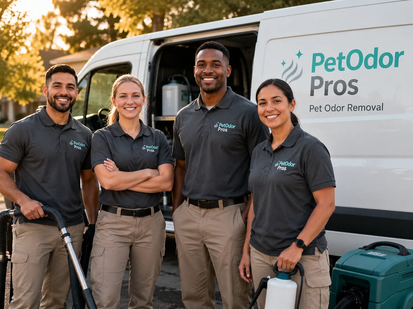 Pet Odor Removal team serving Fombell, PA